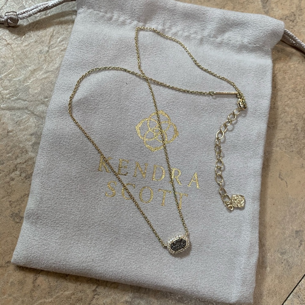 Kendra Scott Druzy Halo Necklace